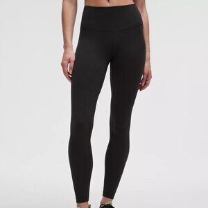 LULULEMON Wunder Under High-Rise, Size 6, 28 inch, Black Leggings